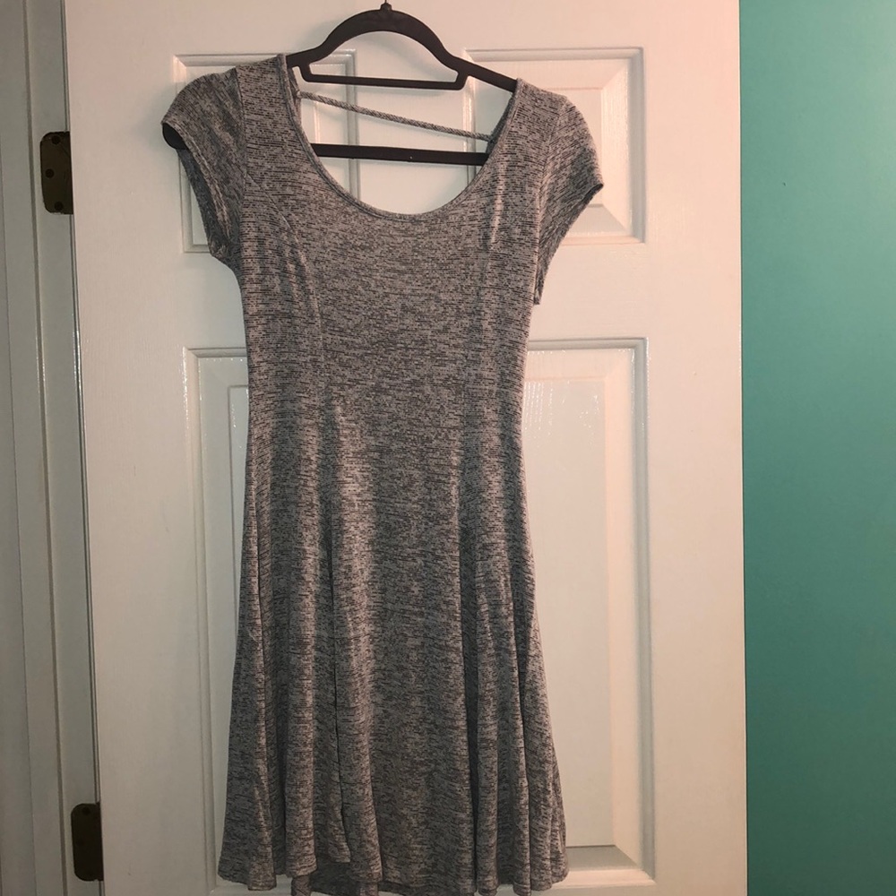 Grey Acemi skater dress